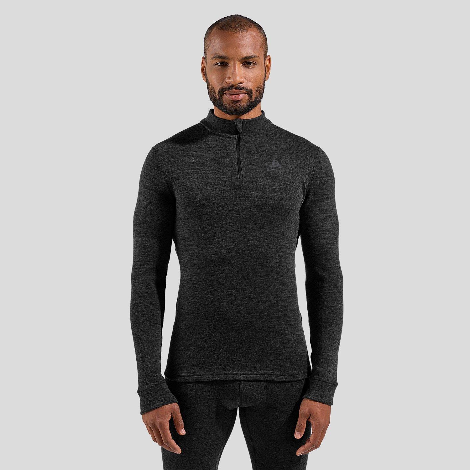 Sous-vêtement technique à demi-zip en laine mérinos 260 Natural ODLO 3/6
