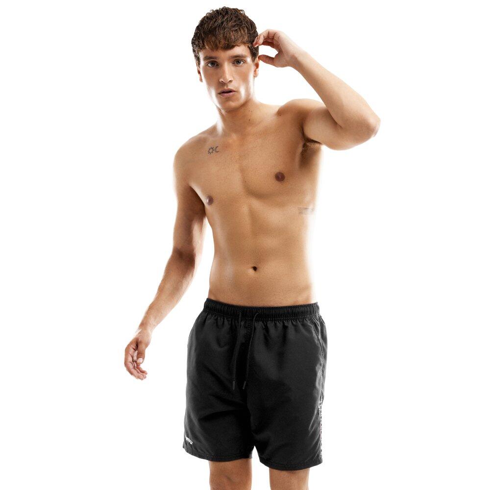Siroko - Short De Bain Long Homme Lifestyle Ibz Buzzer Black Noir - Maillot De Bain 1 Pièce - Noir - 40 M - Decathlon