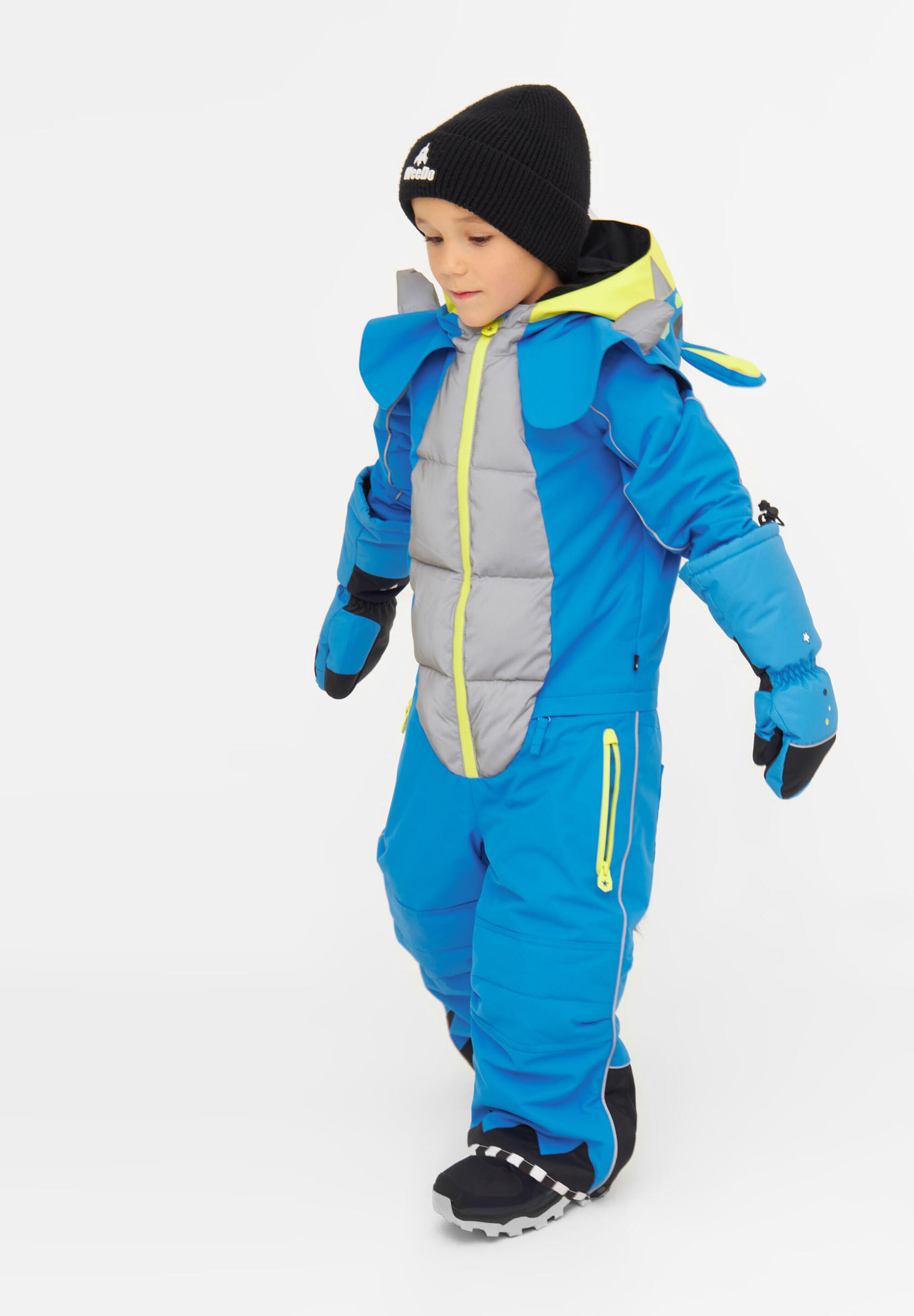 Muffole RHINO blu traspirante impermeabile 2/5
