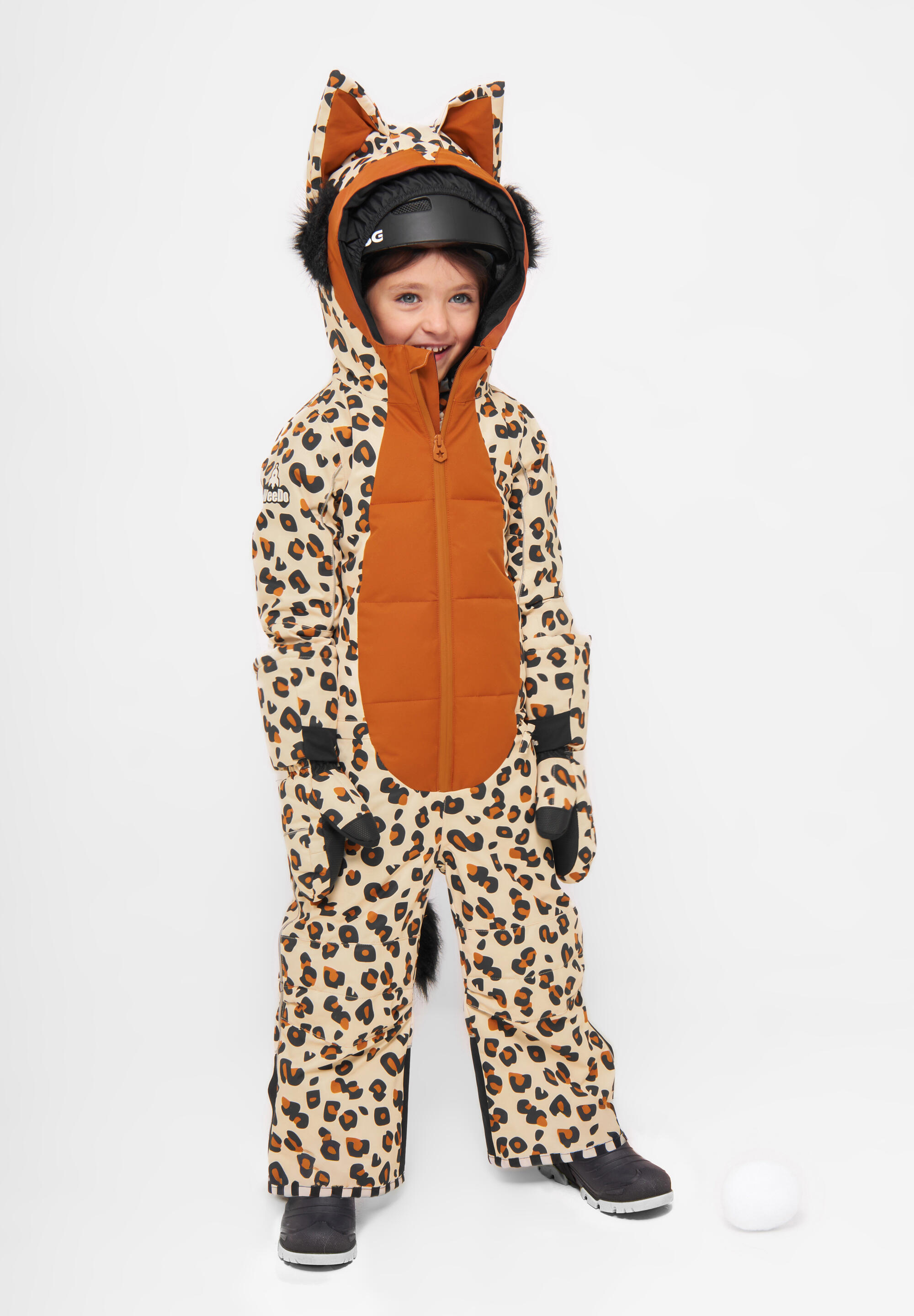Moufles CHEETAHDO multicolore respirant imperméable 2/5