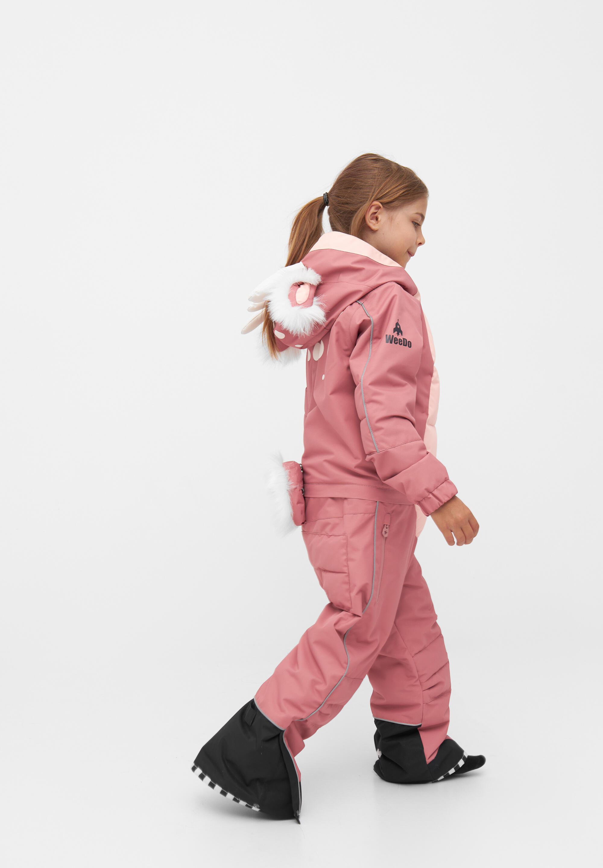 Schneeanzug OHDEER pink wasserdicht winddicht 5/5