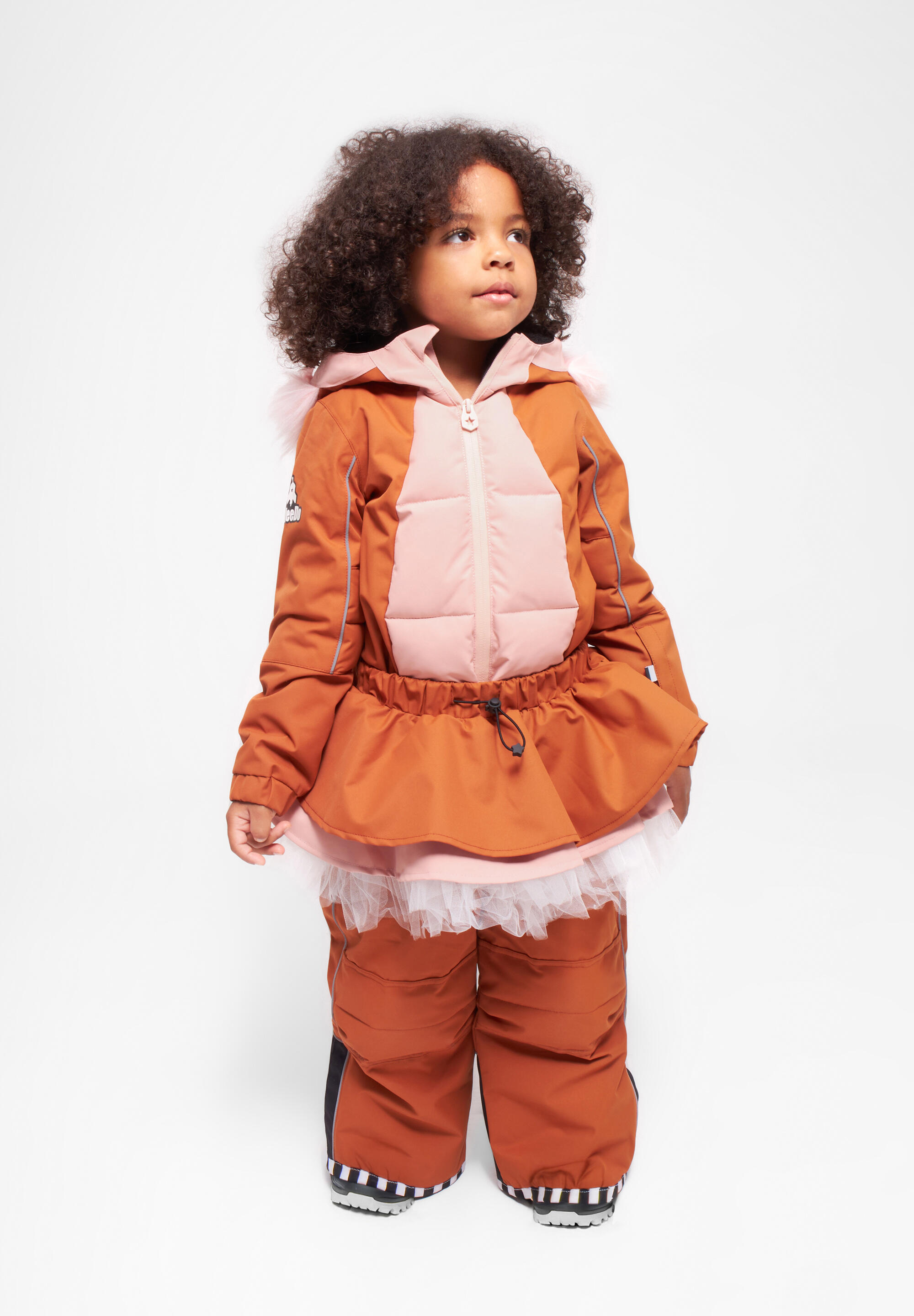 Minirock SQUIRDO TUTU braun 3/5