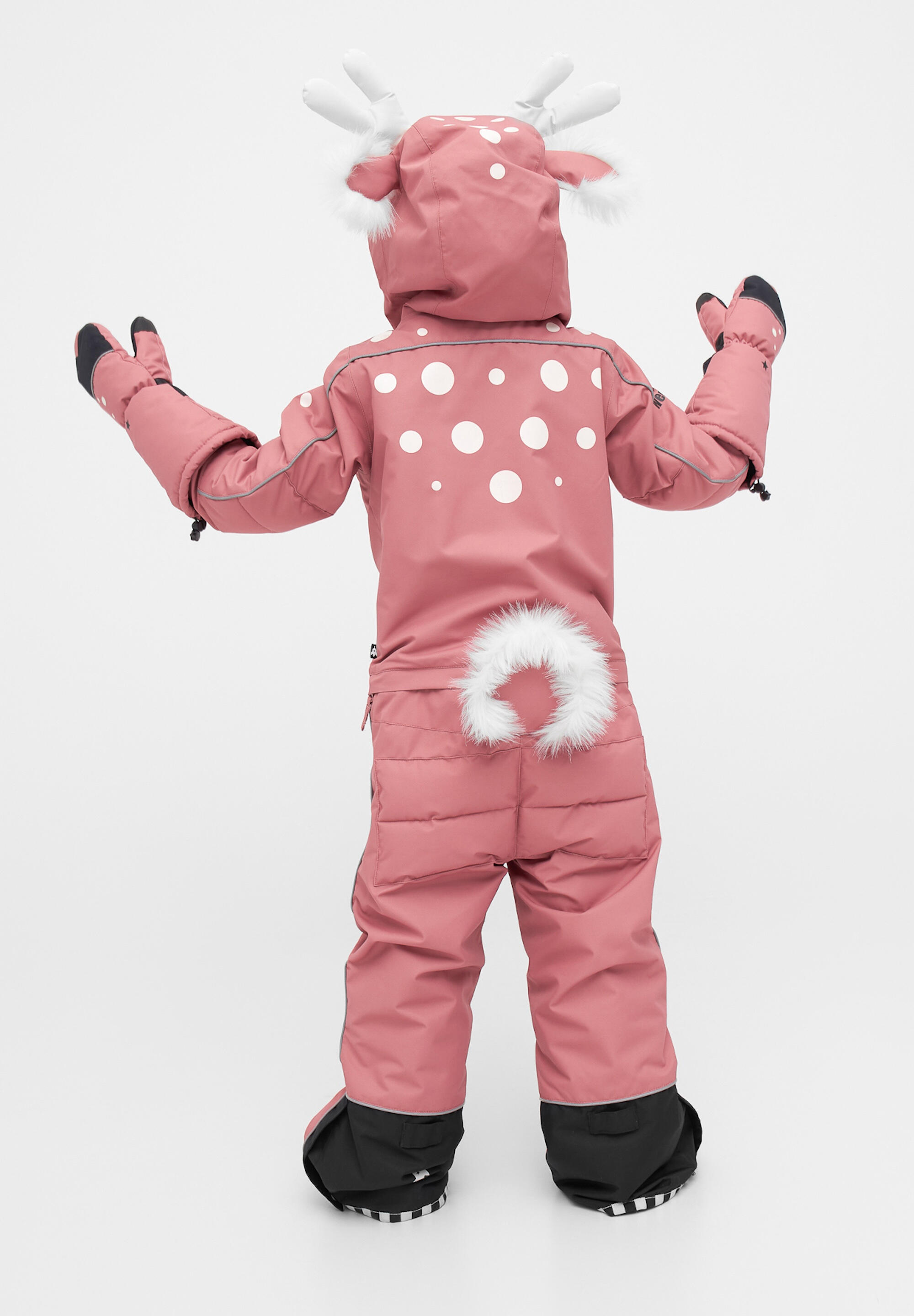 Schneeanzug OHDEER pink wasserdicht winddicht 4/5