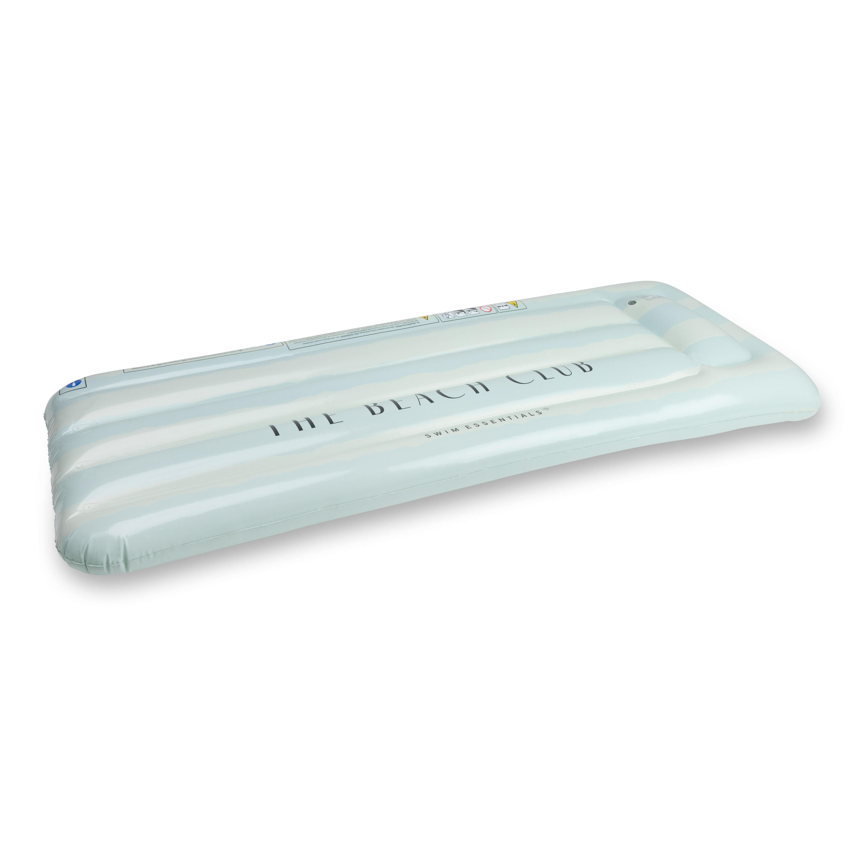 Bouée de piscine - Vert - Rayures Resort - 177 cm 2/3