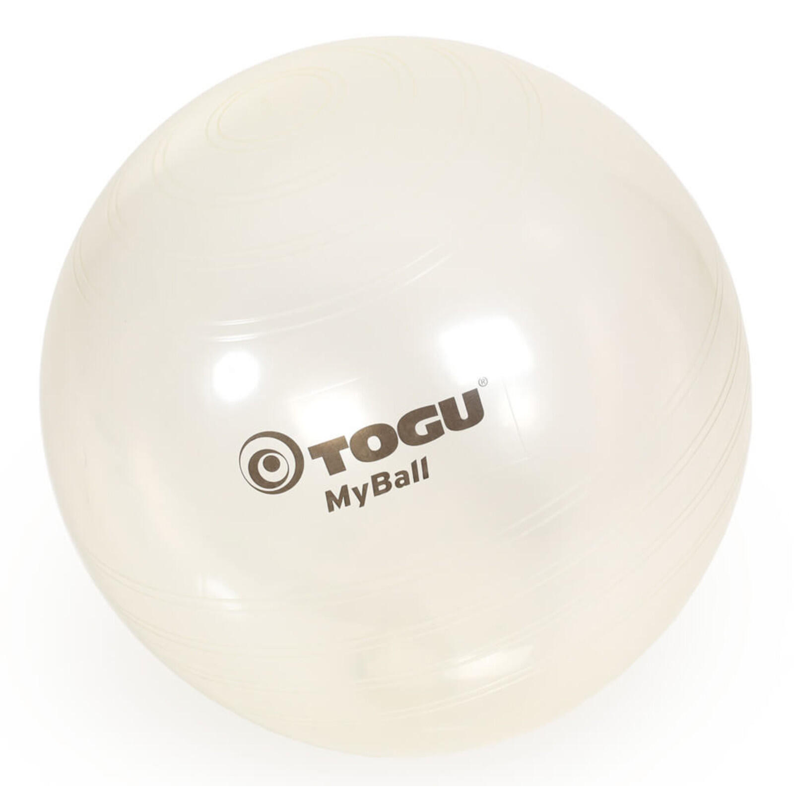 Togu MyBall gymnastiekbal 45 cm, rood 3/4