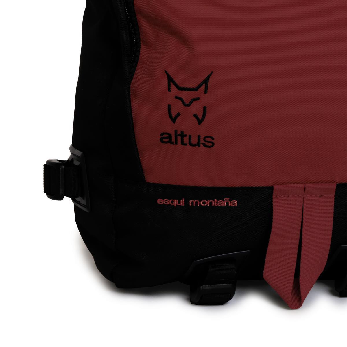 Mochila Senderismo en montaña Adulto ALTUS ESQUI MONTAÑA G30 Burgundy 6/7