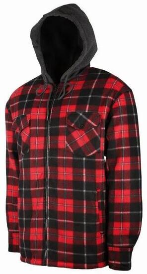 Chemise Polaire Treeland Sherpa Rouge - M