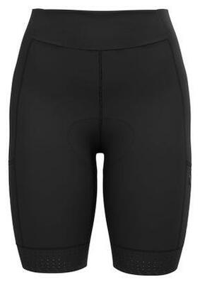 Odlo explorer cargo korte dames fietsbroek zonder bretels - zwart