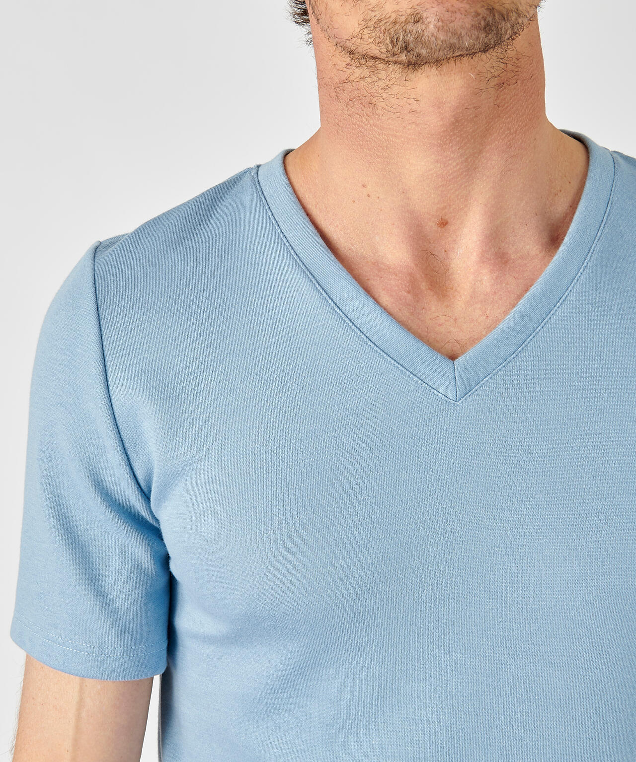 T-shirt double face col V thermique Thermolactyl 2/5