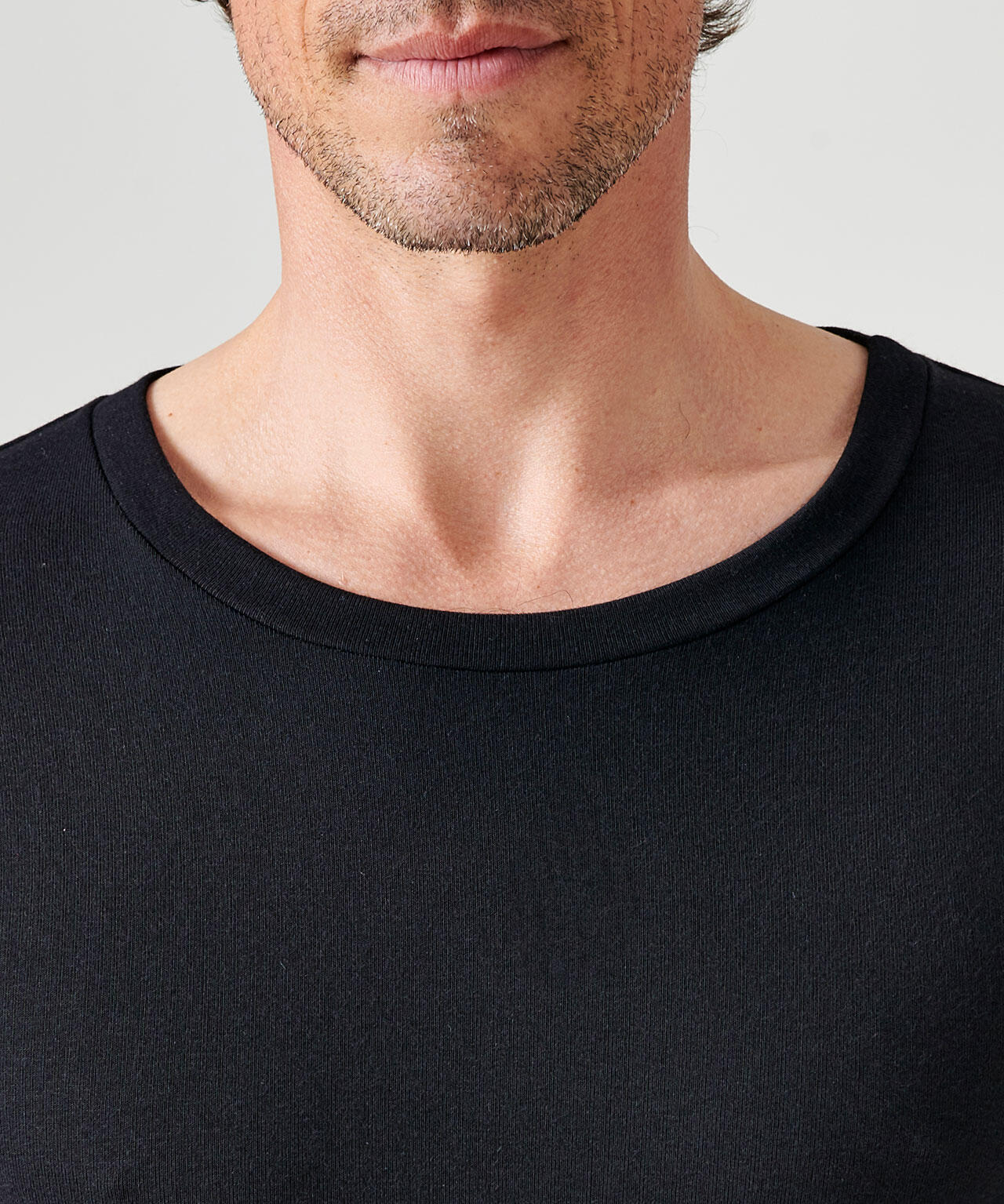 T-shirt col rond manches courtes fine côte Thermolactyl 4/4
