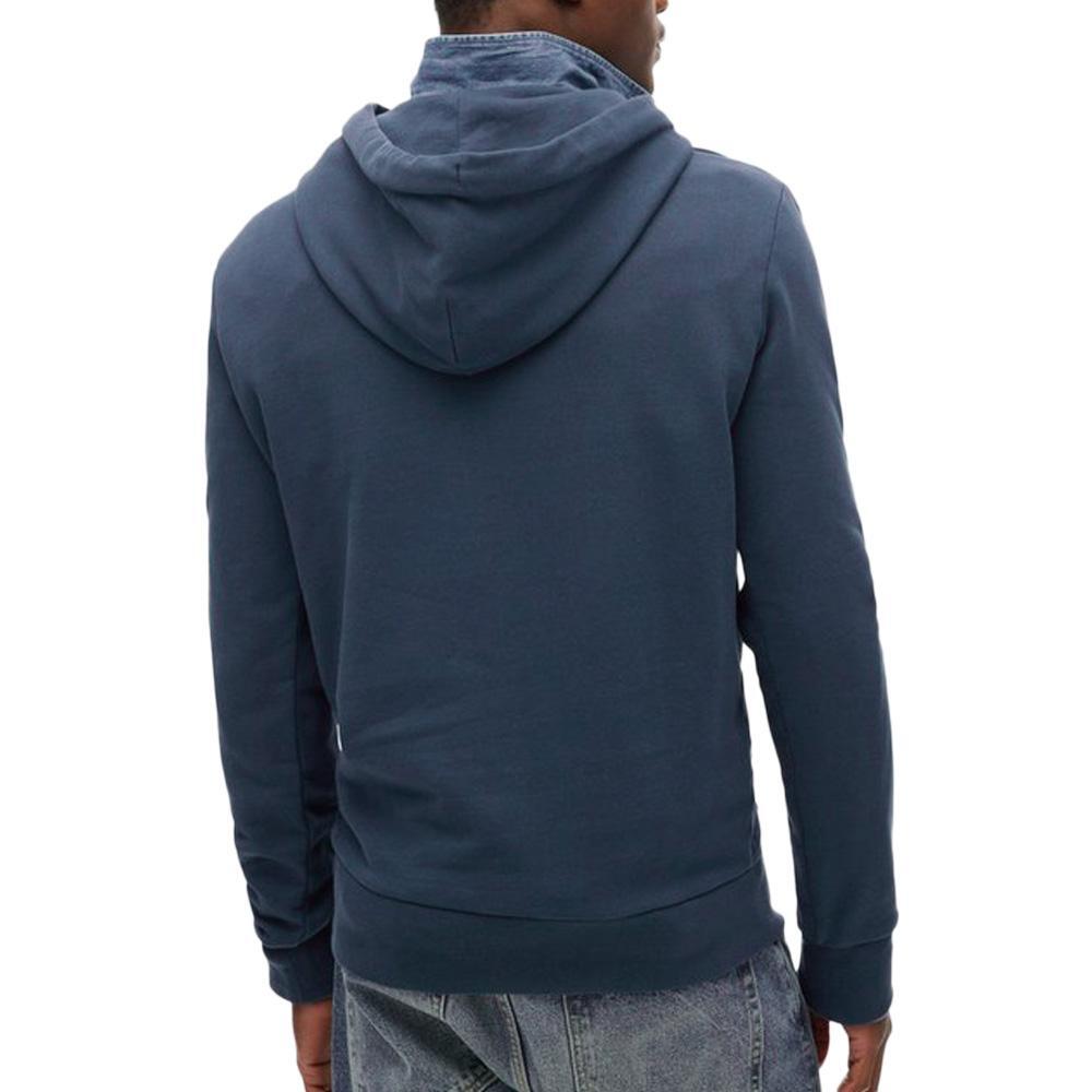 Superdry Herren Hoodie Marineblau – Kapuzenpullover Plain Hood 2/2
