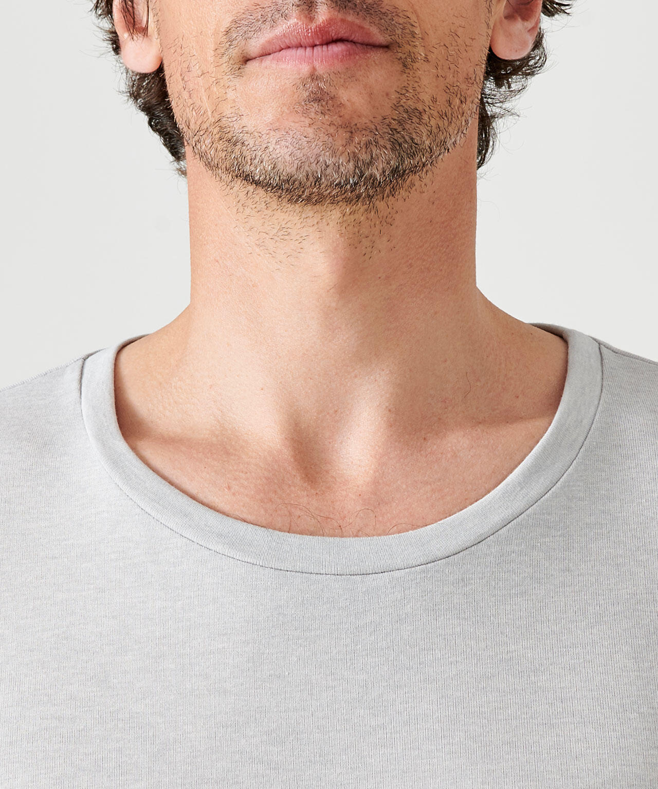 T-shirt col rond manches longues fine côte thermique Thermolactyl Sensitive 4/4