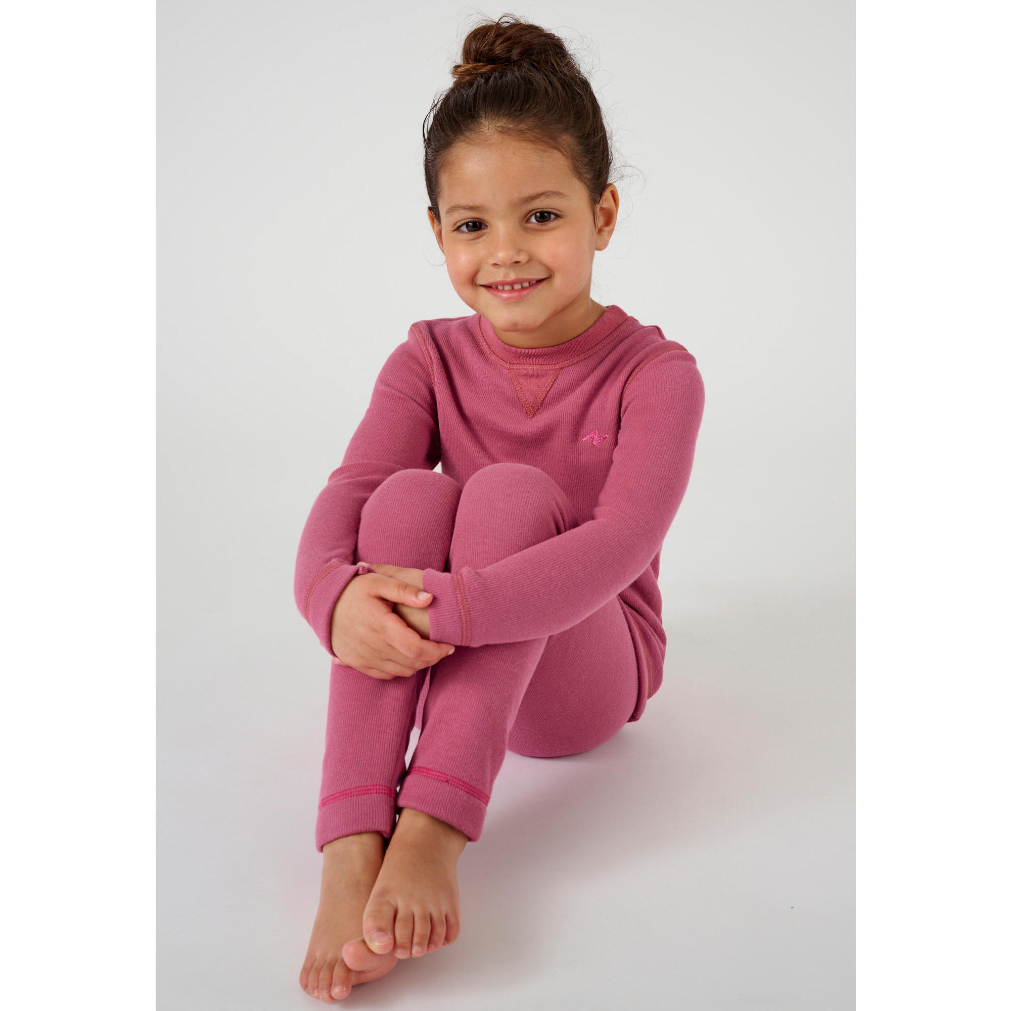 Damart - Caleçon Thermique Thermolactyl Sensitive - Slip Shorty - Rose - 10 À 12 Ans - Decathlon