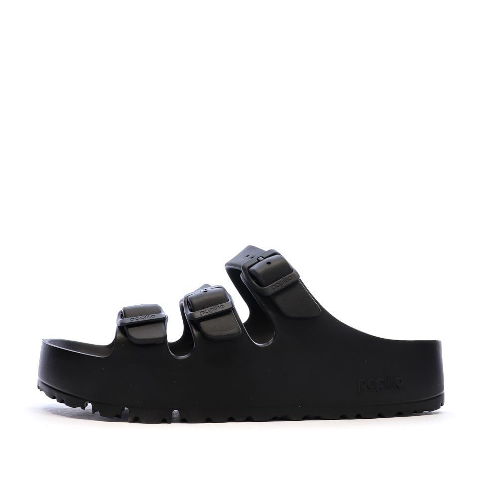 Birkenstock - Sandales Noires Femme Birkenstock Florida Flex - Sandales - Noir - Decathlon