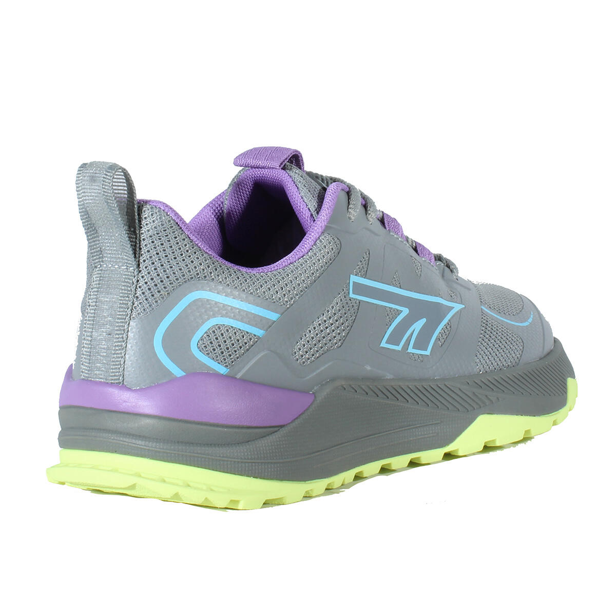 Zapatillas Trail Mujer Hi-Tec Sensor Trail Gris Transpirables Y Ligeras 2/7