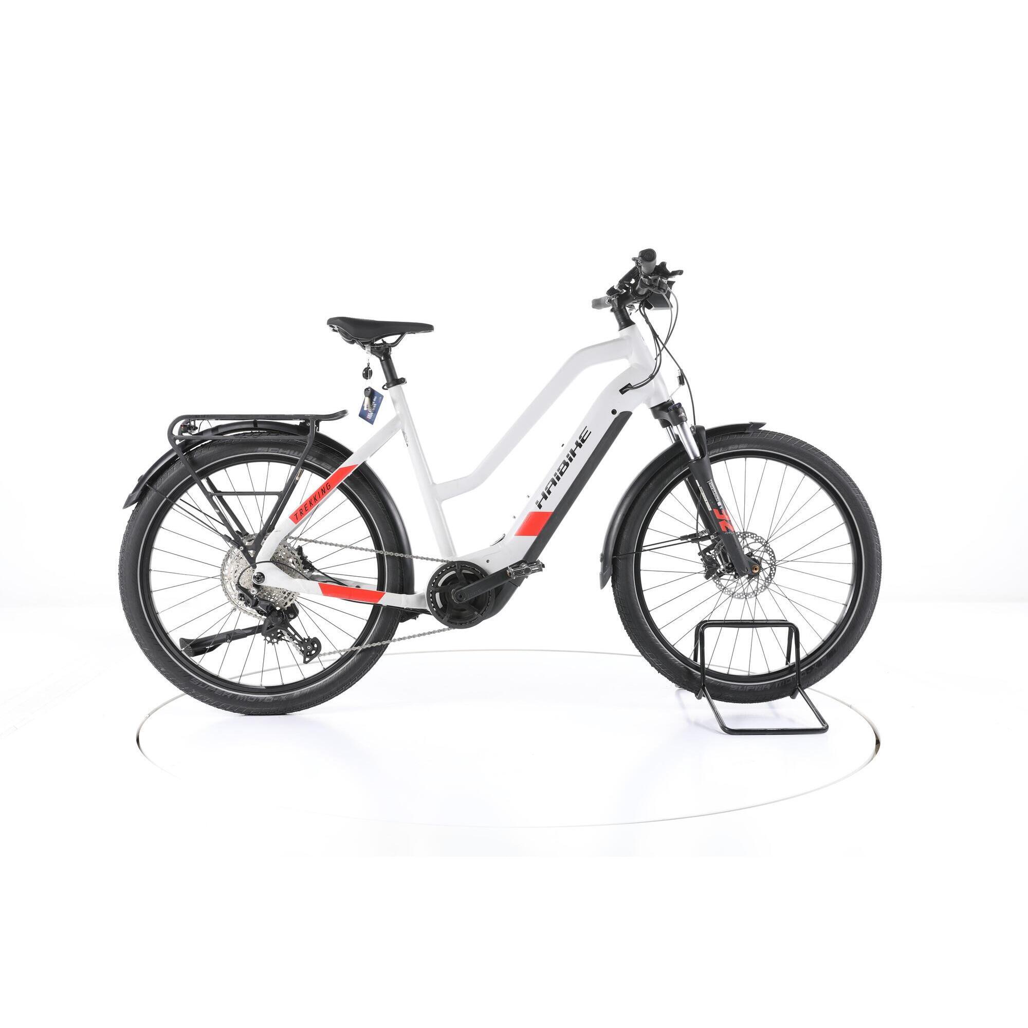 Haibike - Reconditionné - Haibike Trekking 7 Trekking Vélo Électrique 2024 - Bon - Vélo De Voyage - Blanc - 56 - Decathlon