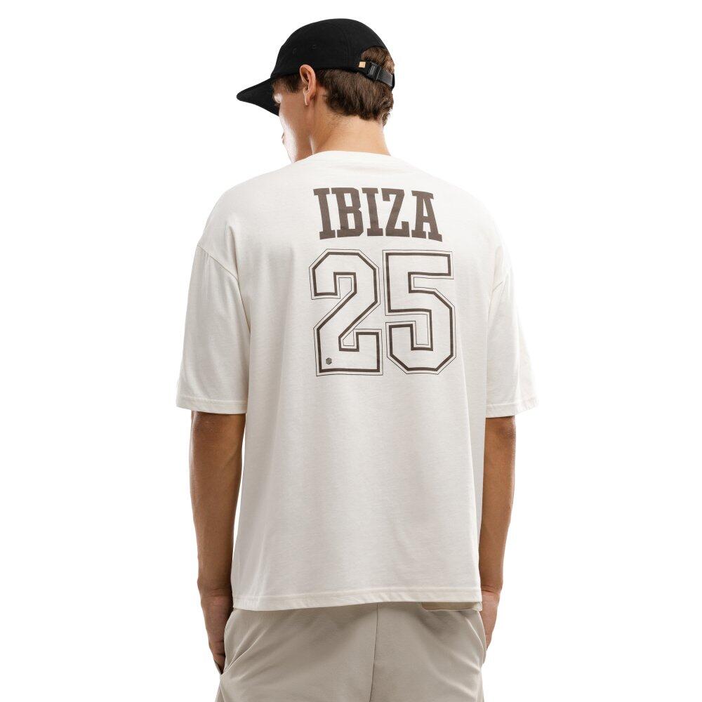 T-shirt ample homme Lifestyle IBZ Ibi Ivory Beige 2/6
