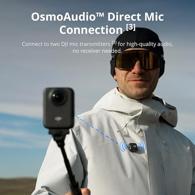 Action Camera Videocamera Osmo 360 Combo Adventure 360 DJI 7/8