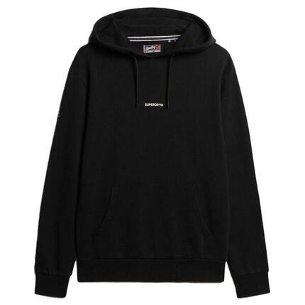 Sweat à Capuche Noir Homme Superdry Plain Hood
