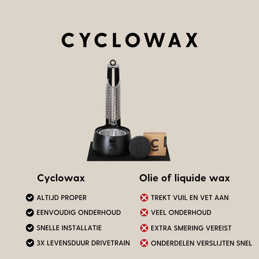 Cyclowax Kit cire chaîne - Nettoyeur chaîne vélo 5/7