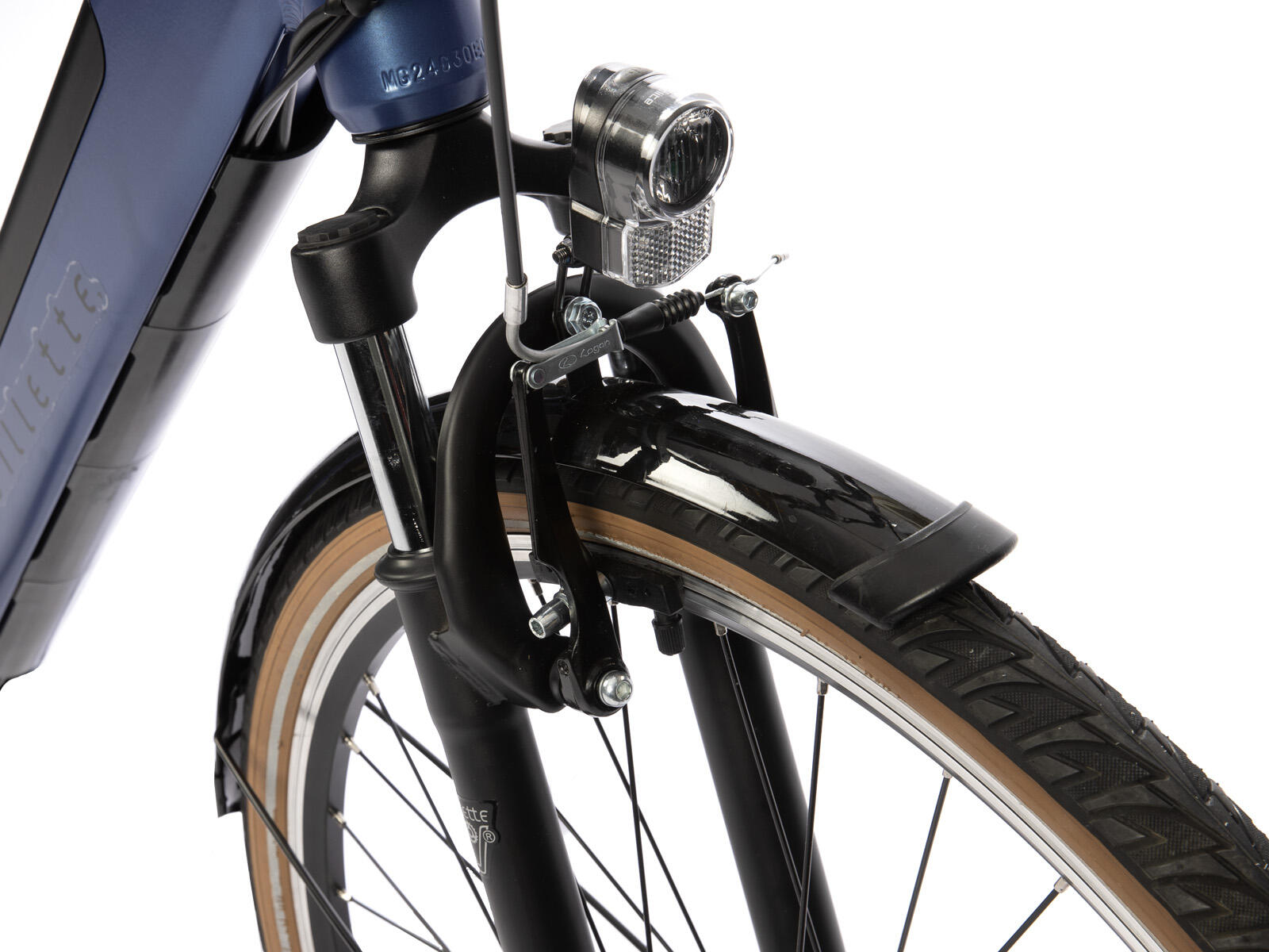 Villette L' Amant Eco BG e-bike 10Ah Dark Blue 4/5