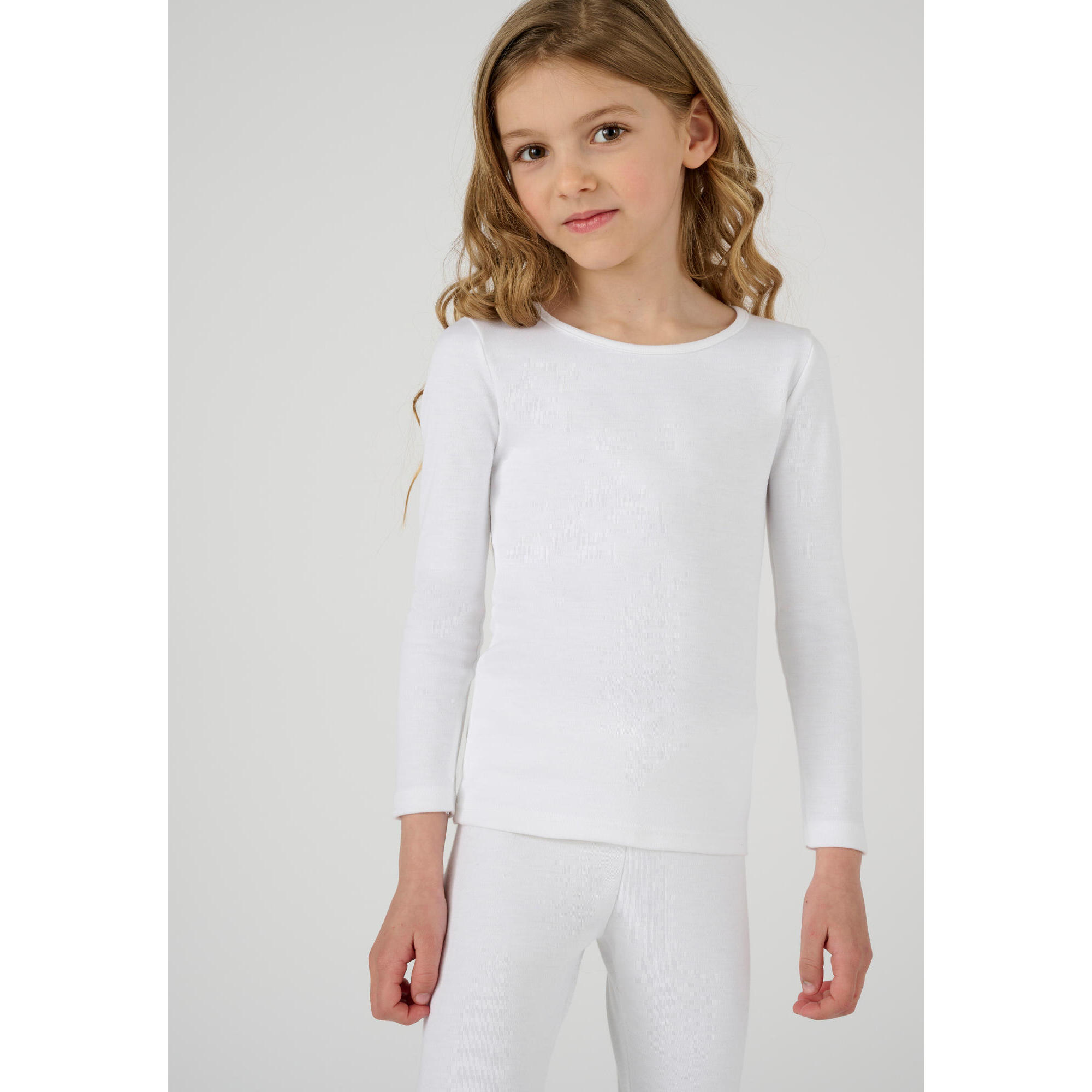 Damart - T-shirt Manches Longues Maille Classique Thermique Thermolactyl - Sous Maillot Manche Longue - Blanc - Decathlon