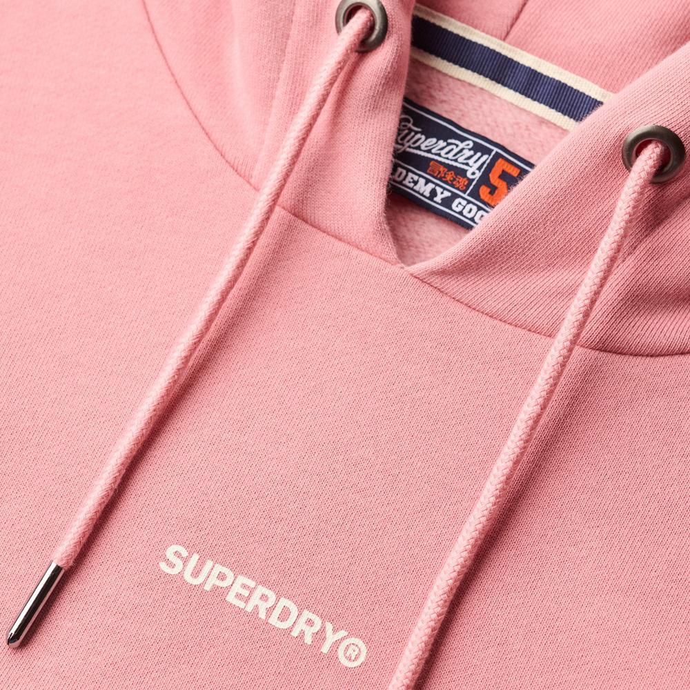 Sweat à Capuche Rose Femme Superdry Plain Hood 2/2