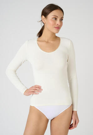T-shirt manches longues thermolactyl sensitive femme Damart