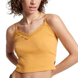 Top Jaune Femme Superdry Vintage Lace Cami