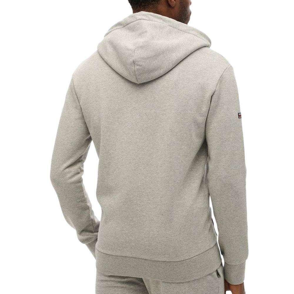 Sweat Zippé Gris Homme Superdry Plain Hood - S 2/6