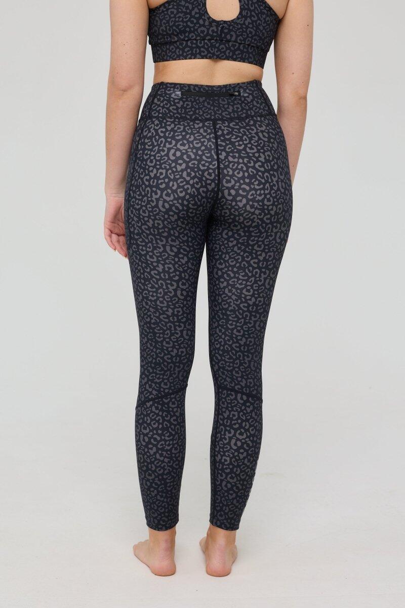 Dames Fitness Legging Hoge Taille Infinite Black Leopard 2/6