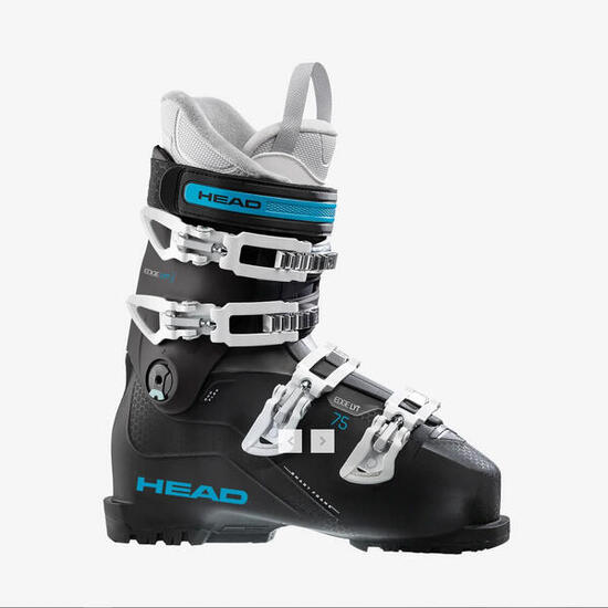 Botas Mujer Esqui Y Snowboards Mujer - HEAD Edge LYT 75W - Black/Turquoise