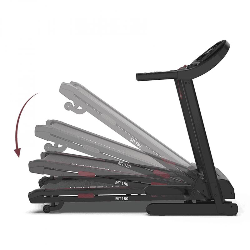 Banda de alergat TECHFIT MT180, motor 3 CP filtru EMC