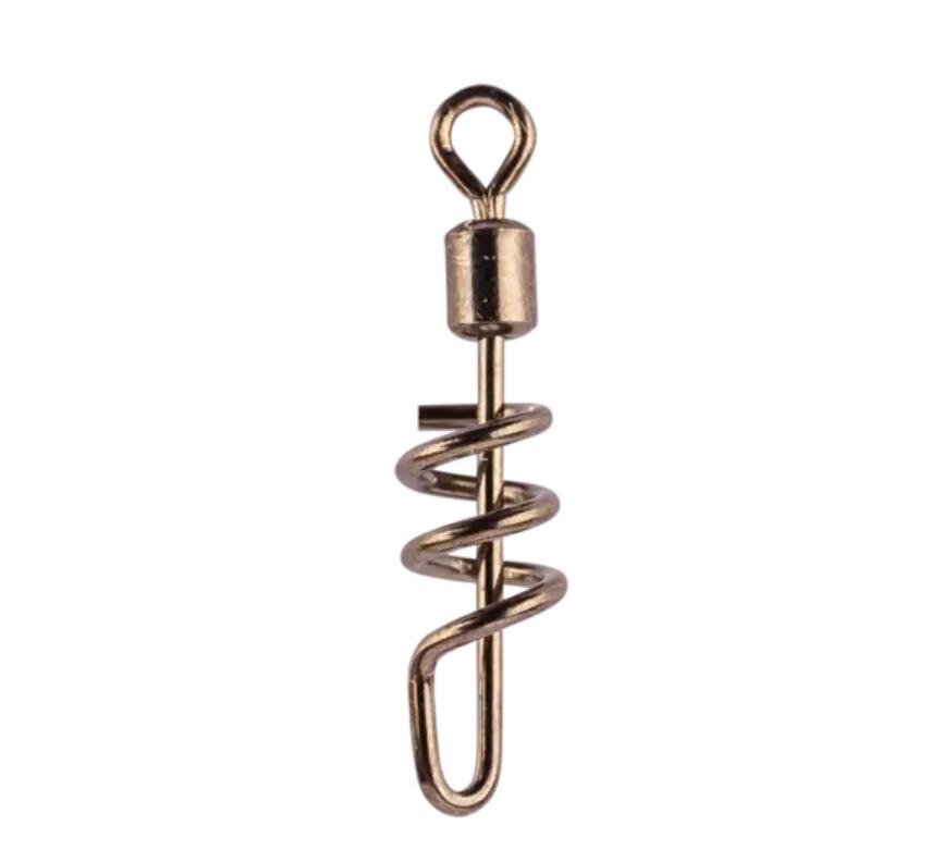 Agrafe cu vartej Mustad Power Screw nr 6, 27 kg, 6 buc / plic