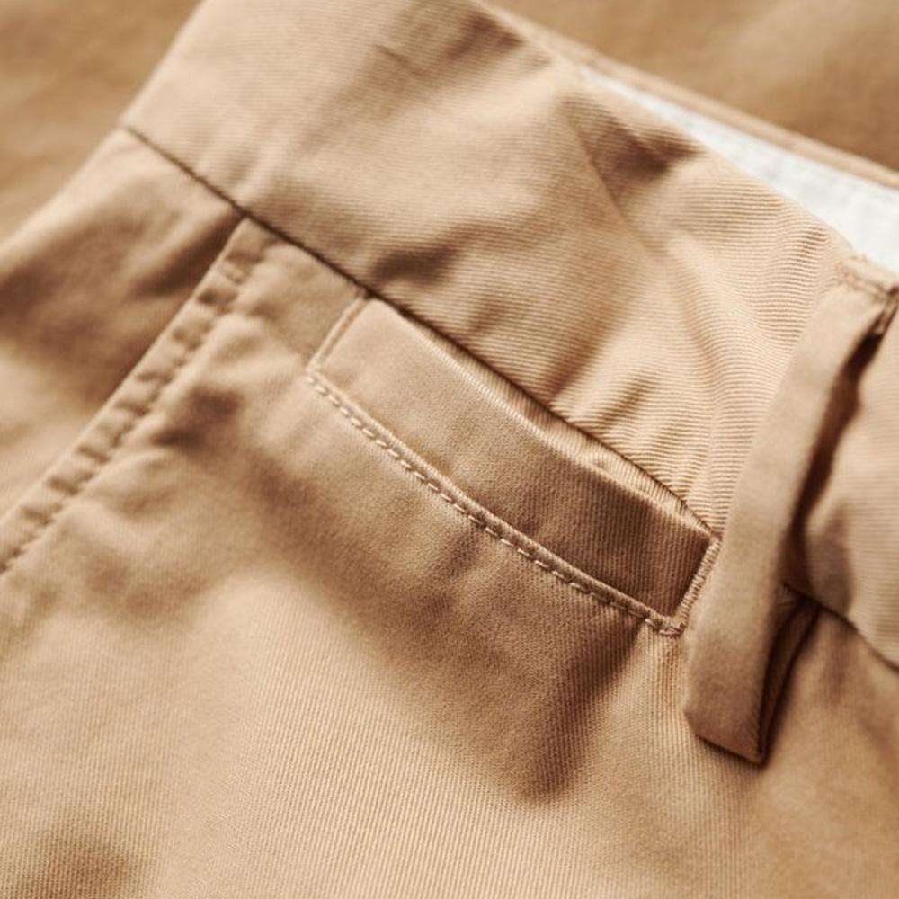 Short Chino Beige Clair Homme Superdry Stretch 3/7