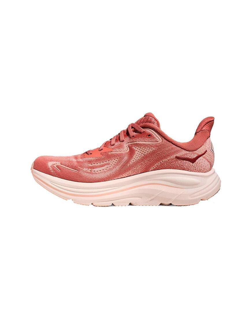 Corrida e trilha para Mulher Hoka Clifton 10 Rosa. 2/6