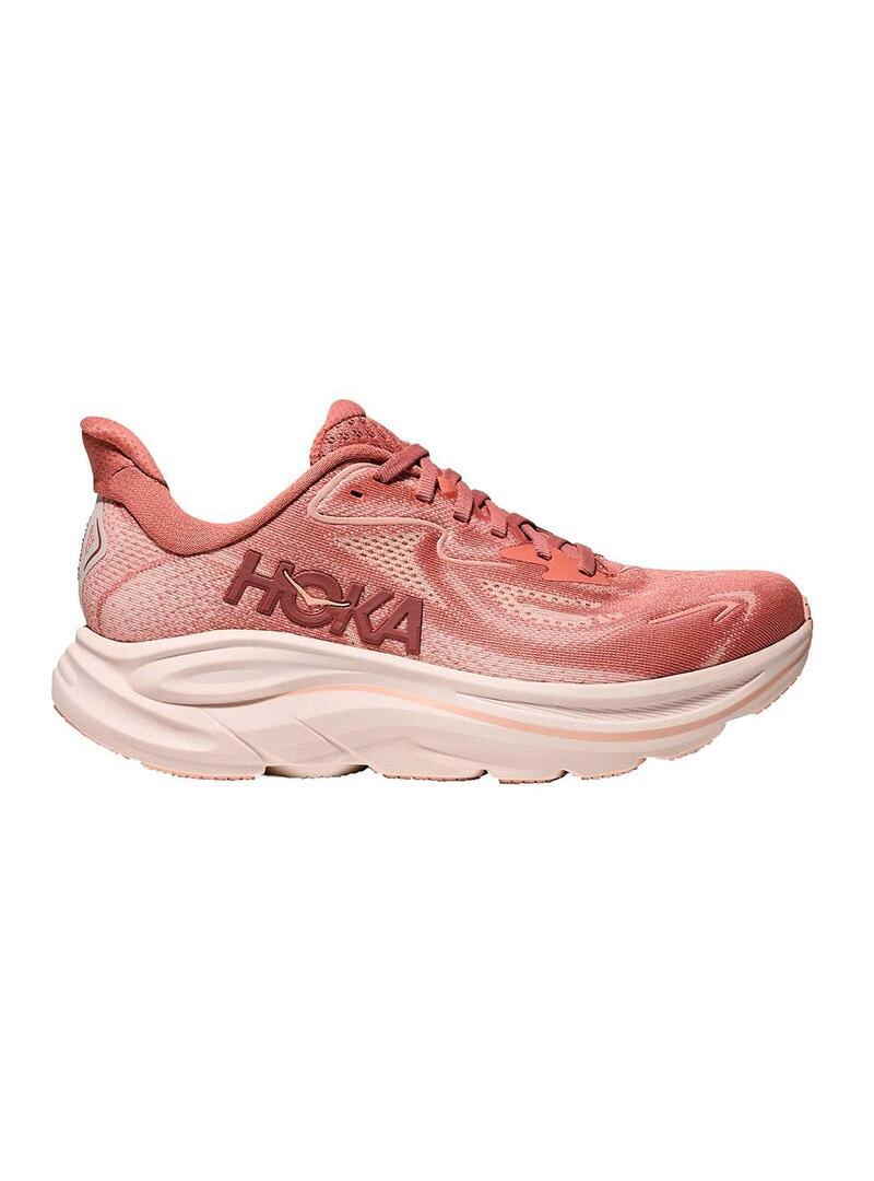 HOKA Corrida e trilha para Mulher Hoka Clifton 10 Rosa.