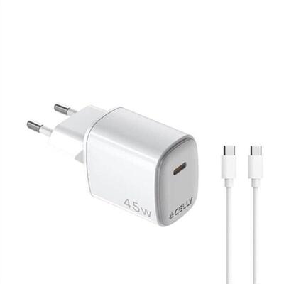 Powerbank celly uptc1usbc45wctc eu-stekker