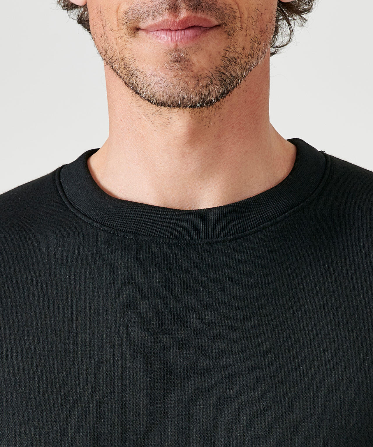 T-shirt thermique Thermolactyl manches courtes, molleton gratté - Noir 4/4