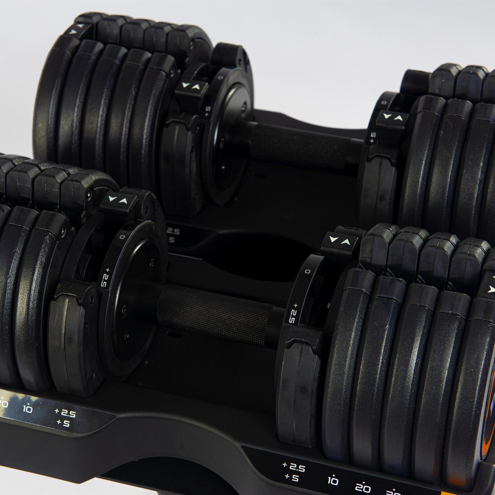 Haltères réglables Taurus Selectabell 4,5-25 kg set de 2 3/4