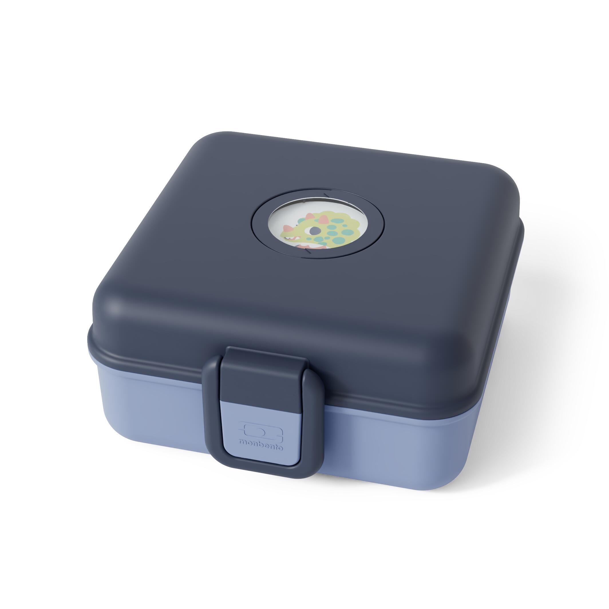 Monbento - Boite Repas Sandwich/goûter 850ml|enfants|ecole, Pique-nique, Randonnée|snacky - Lunchbox - Bleu - 850 - Decathlon