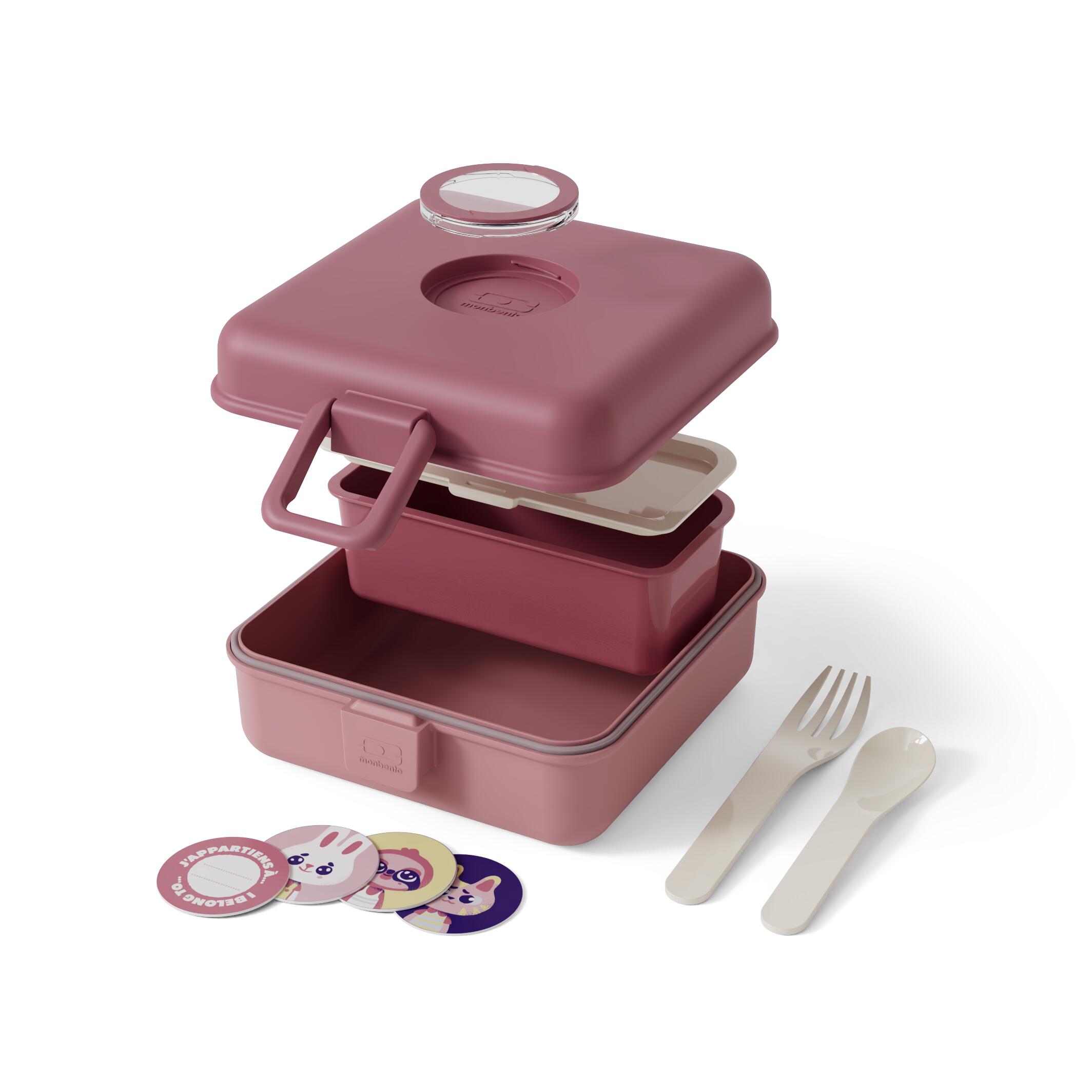 Boite repas sandwich/goûter 850ml|Enfants|Ecole, pique-nique, randonnée|Snacky 3/6