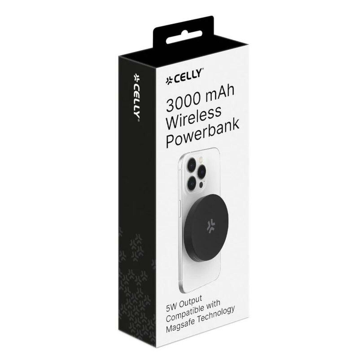 Powerbank CELLY MAGPB3000BK Negro 4/5