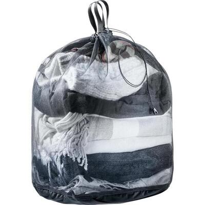 Netz-Packsack Mesh Sack black