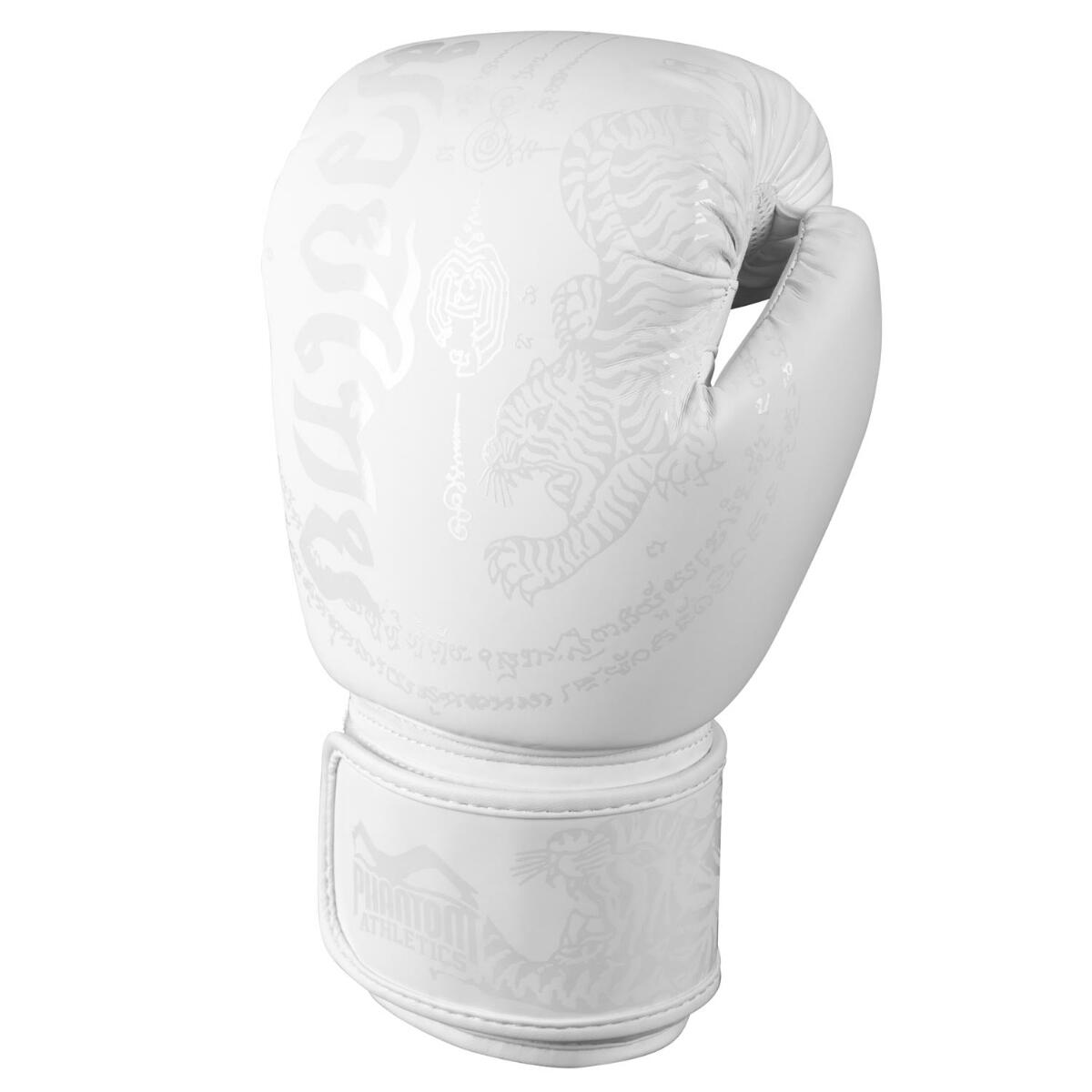 Phantom Boxhandschuhe Muay Thai Frostweiß 10 oz 2/4
