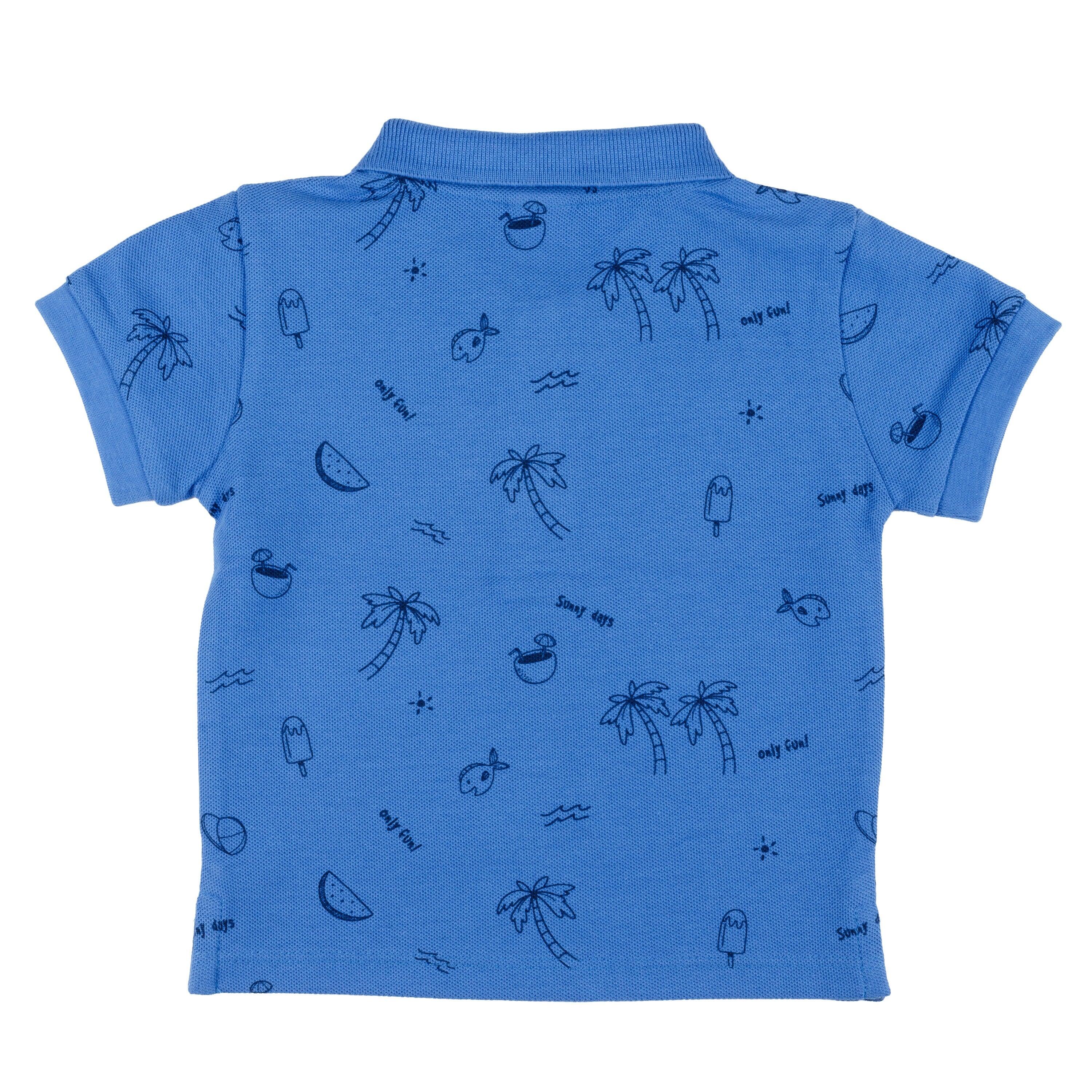 Polo de bebé estampado 2/3