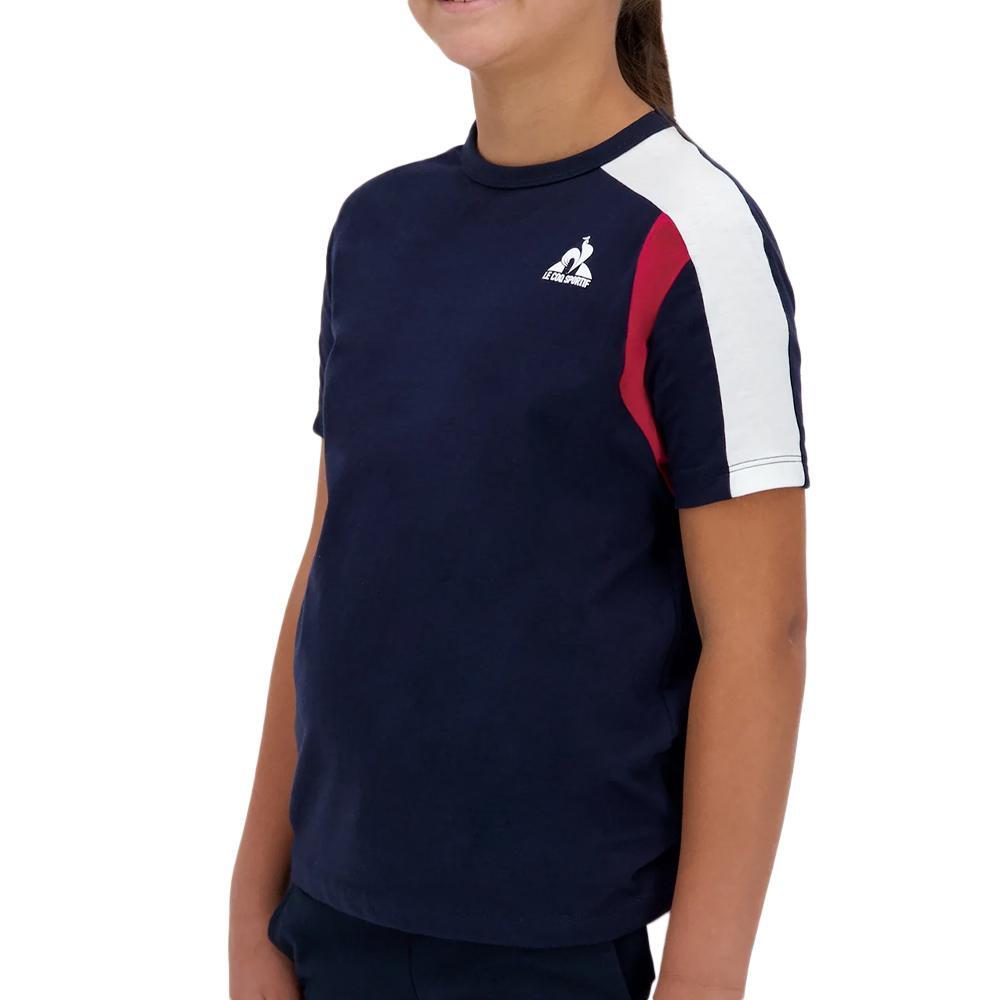 Le Coq Sportif Boys' Tri Navy T-Shirt