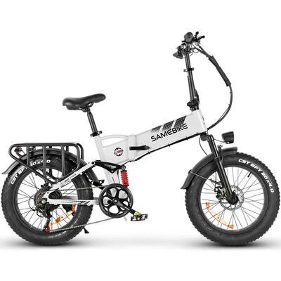 Opvouwbare elektrische fiets samebike rs-a02 pro 100km bereik