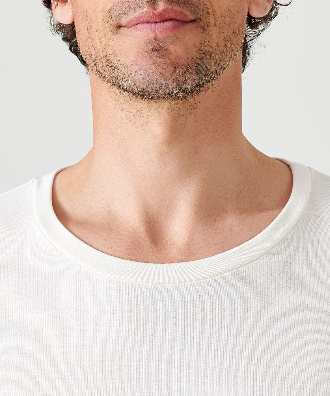 T-shirt col rond manches courtes fine côte thermique Thermolactyl 4/4