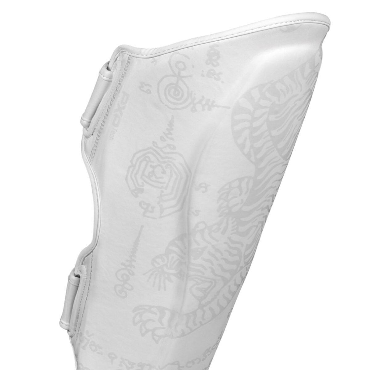 Protège-tibias Phantom Muay Thai – Blanc – L/XL 7/7